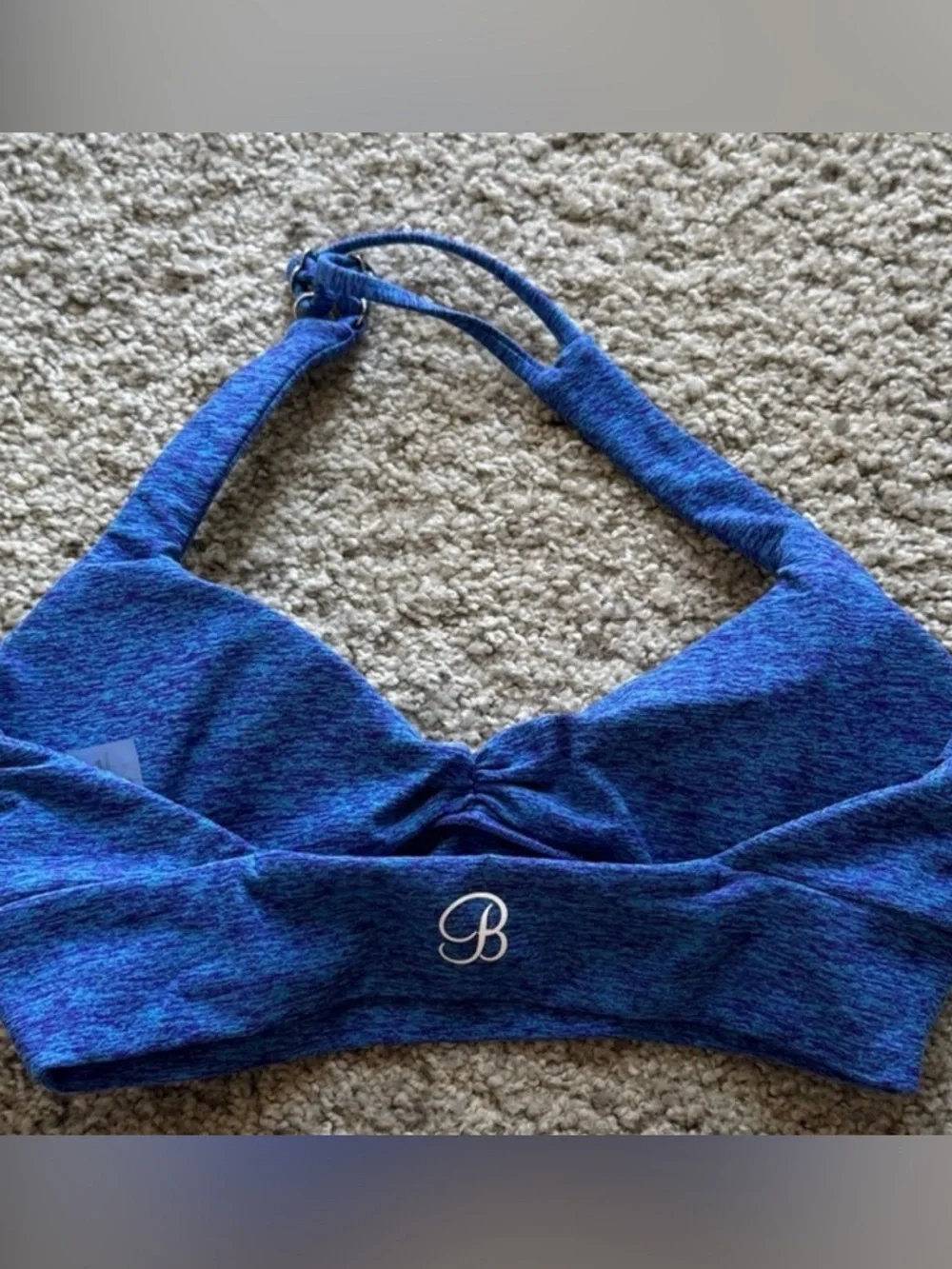 Bombshell Neon Blue Rave Bra - Picture 2 of 3